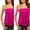 Hot Pink, variant on TRUBKH Tube Tops for Women Strapless Crop Tops Going Out Tops Camisole Tops for Women Solid Casual Wrapped Chest Loose Sleeveless Top Blouse Spaghetti Strap Tank Top Sky Blue S