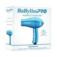 thumbnail image 2 of Secador de pelo BabylissPro Nano Titanium Travel 1000W Azul, 2 of 3