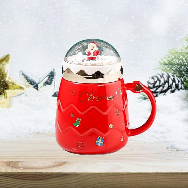 401-500ml Taza de de Cerámica Funny Novedad Drinkware COMEDOR Decoración de La Decoración Adorno Accesorios para Mujeres rojo Macarena Tazas de cafe
