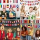 thumbnail image 5 of 2024 Campeonato de Europa de Fútbol Bunting Banderas Bandera Europea Bunting 2024 Campeonato de Fútbol Bunting con 24 Equipos Participantes Banderas para Jardín Bar Fiesta Decoración, 5 of 5