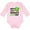 AD-Pink, variant on Inktastic Happy St. Patrick's Day Green Hat and Clovers Boys or Girls Long Sleeve Baby Bodysuit