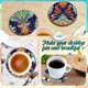 thumbnail image 5 of Kit Posavasos Con 6/8 Uds. Mandala Forma Especial Copos Nieve Invierno, 5 of 9