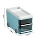 thumbnail image 3 of Caja de almacenamiento de escritorio con cajón | Organizador de plástico para oficina, baño y tocador | Organizador de cosméticos y artículos del hogar | Cajón apilable para estudiantes y niños |, 3 of 8