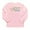 Petal Pink, variant on - Live Green Vote Blue Transparent Long Sleeve Infant T Shirt - Long Sleeve Infant T-Shirt