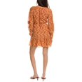 thumbnail image 2 of Joie womens  Bree Silk Mini Dress, 12, Orange, 2 of 3