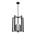 thumbnail image 3 of Matte Black Five Light Pendant from the Benson Collection, 3 of 6