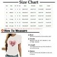 thumbnail image 3 of BYOIMUD Women's Valentine's Day Shirts Summer Cute Blouse Tops for Couples Love Print Short Sleeve Crewneck Gift for Women Plus Size Fashion Black L, 3 of 5