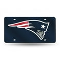 thumbnail image 1 of New England Patriots Logo Navy Laser License Plate, 1 of 1
