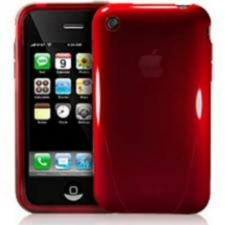 - iSkin SOLO3G-RD Solo Protector for Iphone 3GS Red
