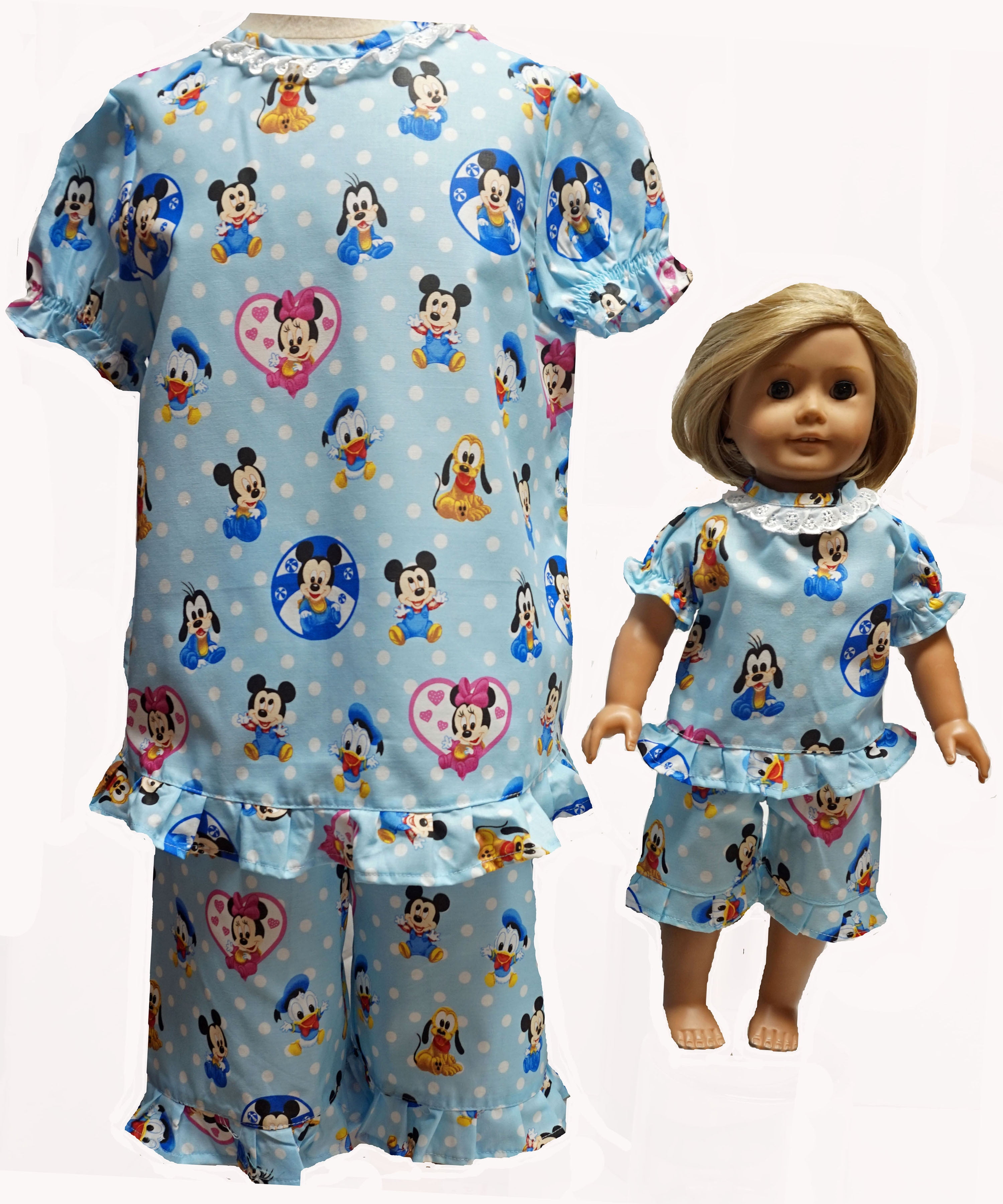 matching doll and girl clothes walmart