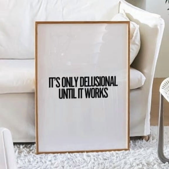 Black White Positivity Quote Poster, Poster Home Decor , Poster Print Only