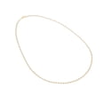 thumbnail image 1 of Cadena Collar Ametrinaa Valentina Estrella Tritono 2.5mm Unisex 45cm Oro Italiano 10k CS10K0064, 1 of 5