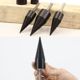 thumbnail image 3 of TFixol Firewood Chop Drill Bit Wood Splitting Tool Cone Log Splitters Electric Timber Breaking Machine Firewood Chopper Breaker Bits Accessory, 3 of 7