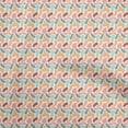 thumbnail image 1 of oneOone Rayon Peach Fabric Abstracts Craft Projects Decor Fabric Printed By The Yard 56 Inch Wide, 1 of 4