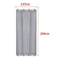 thumbnail image 4 of Oeillets et Bas Rideau Extérieur Imperméable L54 x Po L54 x H96 Po, 4 of 8