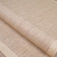 thumbnail image 3 of Couristan 55260712020037T 2 x 3 ft. x 7 in. Recife Stria Texture Rug, Natural & Coffee, 3 of 3