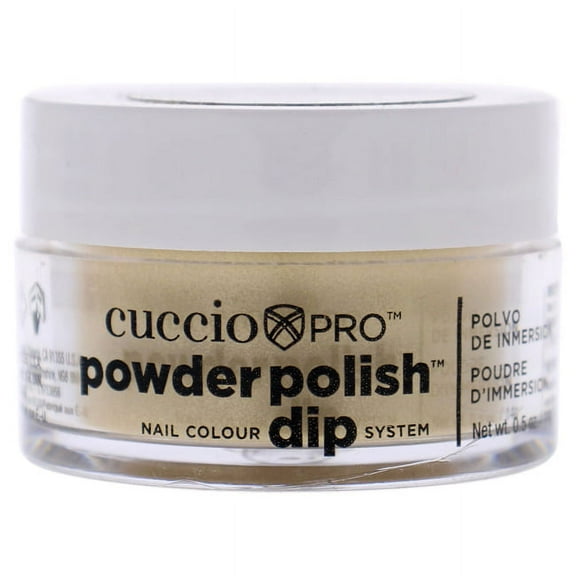 Pro Powder Polish Nail Colour Dip System - Metallic Lemon Gold