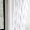 thumbnail image 4 of MARTHA STEWART Paire de Rideaux de Fenêtre à Tige Transparente, 95", Blanc, 4 of 6
