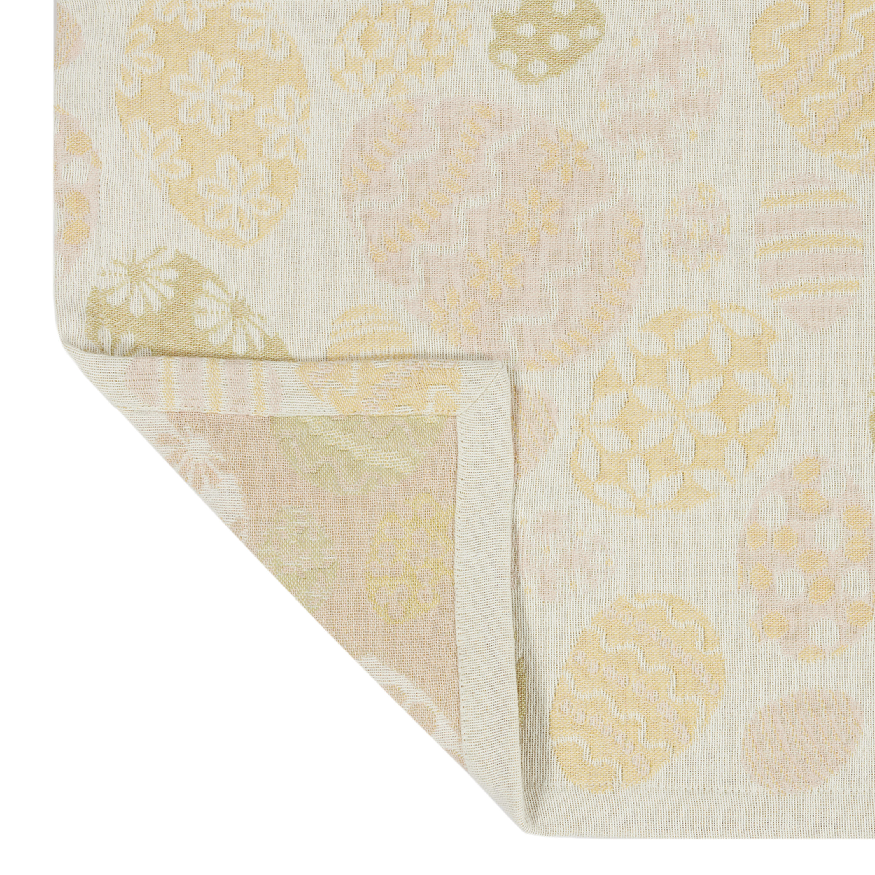 Easter Egg Table Runner - 14" x 90" - 100% Cotton, Multi-color