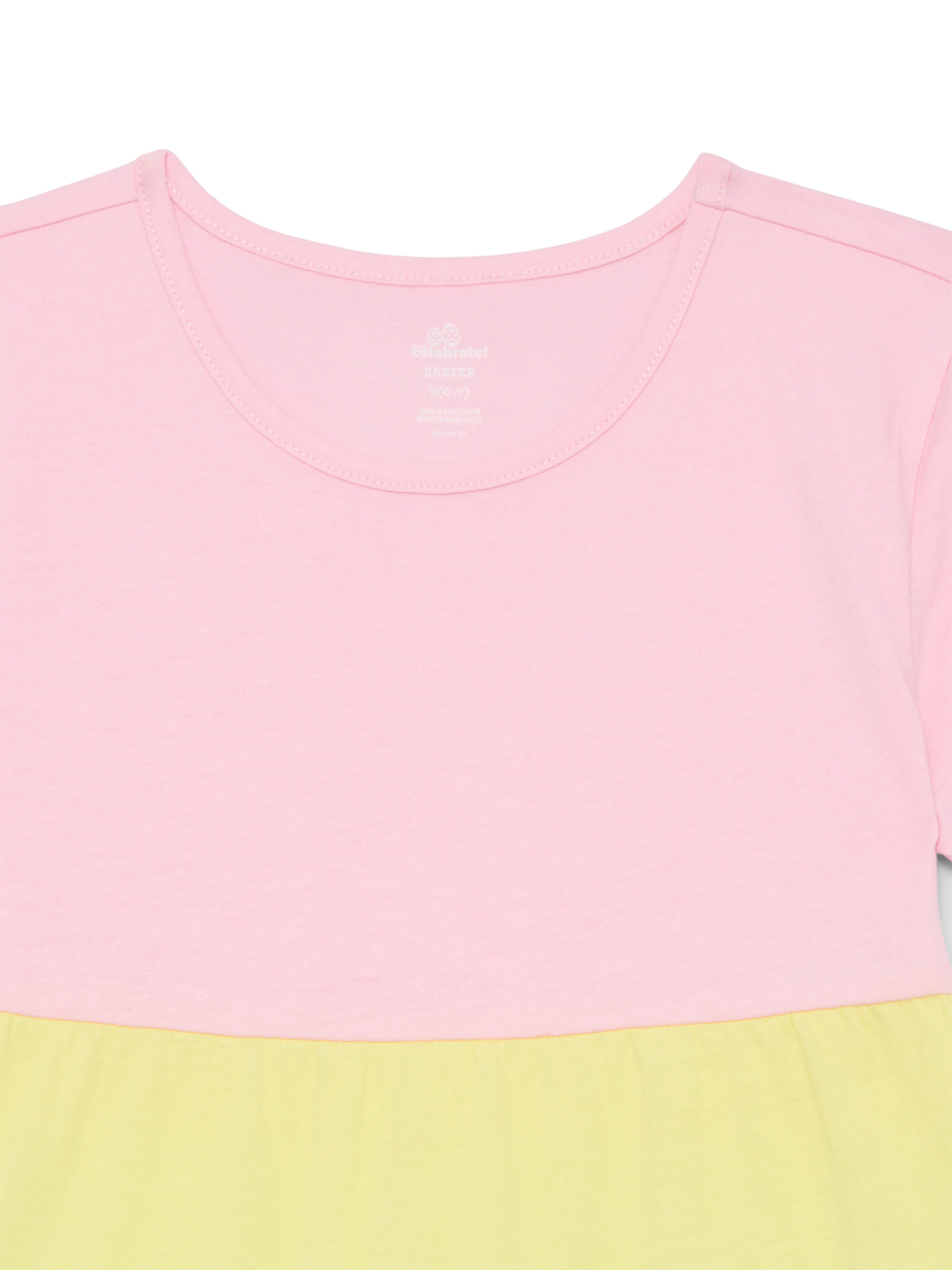 Easter Girls Dress with Short Sleeves from Way to Celebrate, Sizes 4-18