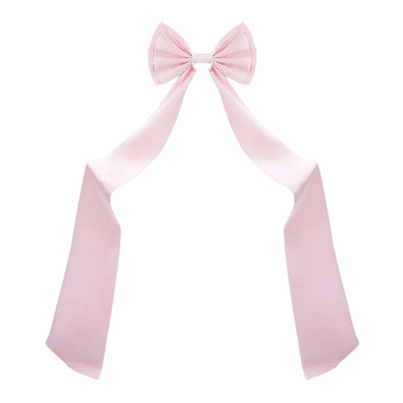 geerera Giant Satin Bow Decor, 75x18 Inch Large Ribbon Bow, for Christmas Tree Topper, Wedding Backdrop, Party Wall Decor