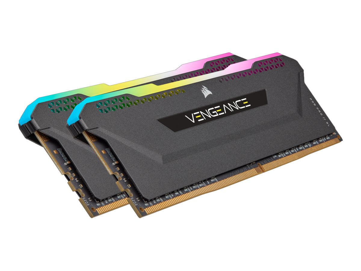 CORSAIR Vengeance RGB Pro SL 64GB (2 x 32GB) 288-Pin PC RAM DDR4