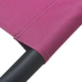 thumbnail image 5 of vidaXL Outdoor Lounge Bed with Canopy and Pillows Pink, 5 of 5