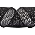 thumbnail image 4 of Joycrosso Burlap Wired Edge Ribbon 2 inch x 10 Yards, Black, Ideal for Crafting, Gift Wrapping, Wreath, Christmas Tree, and Rustic Wedding Decorations, 4 of 4