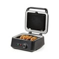 PowerXL Grill & Press Plus, Contact Grill, Black, 1300 Watts