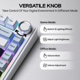 thumbnail image 4 of Teclado inalámbrico para juegos MechLands Aula F75 PRO 75% con RGB, 4 of 7
