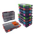 thumbnail image 2 of 11 Compartments Waterproof Fishing Tackle Box Fishing Lure Spoon Hook Bait Storage Case Utility Box, 2 of 7