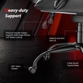 thumbnail image 6 of Frovlni Ergonomic Gaming Chair for Adults with Footrest, Reclining High Back PU Leather Office Computer Chair, Height Adjustable Headrest & Lumbar Support, Black & White, 6 of 9