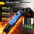 thumbnail image 2 of Electric Grill Brush, BBQ Cleaner with Powerful Motor, Rechargeable Cordless Grill Cleaning Brush for Burnt-On Grease & Grill Grates, 2 of 7
