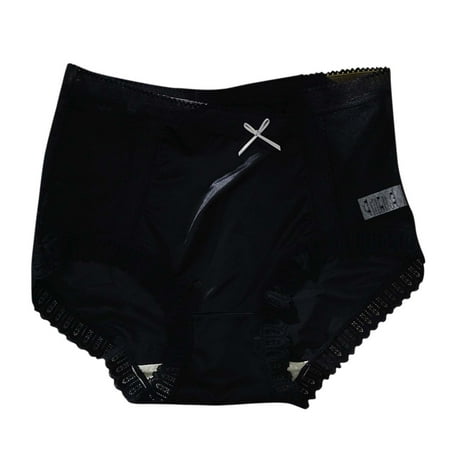 

ZHUASHUM Womens Panties Comtable High Waist Hollowed Out Underwear Women Briefs