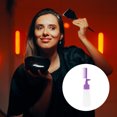 thumbnail image 4 of Unique Bargains 1 Pc Press Type Root Comb Applicator Bottle for Bathroom Vanities Purple White PP PE, 4 of 5