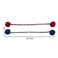 thumbnail image 3 of Two Beads One Rope Fingertip Decompression Toy | Skillful Steel Ball Worry Beads for Anxiety Relief | Stress-Reducing EDC Fidget Dexterity Game (1-Pack), 3 of 8