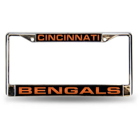 NFL Cincinnati Bengals Laser Chrome Frame