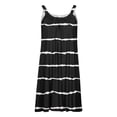 thumbnail image 5 of Pisexur Camisole Sans Manches Col Rond Robe d'Été Confortable Mode Décontractée Sans Manches Col Rond Robe Imprimée Robe Femme, 5 of 5