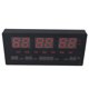 thumbnail image 5 of Reloj Despertador LED Con Números Grandes, Reloj LED Con Números Grandes, Luz Nocturna, Función Horaria, Plug And Play, Enchufe Estadounidense De 100-240 V Con Orificios De, 5 of 7