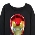 thumbnail image 3 of Marvel Iron Man - Portrait Oversized - Women's French Terry Pullover Sweatshirt, 3 of 5