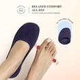 thumbnail image 4 of DREAM PAIRS Women's Knit Ballet Flats with Arch Support Comfortable Wide Toe Box Barefoot Shoes Washable Round Toe Slip-On Flats for Travel, 4 of 8