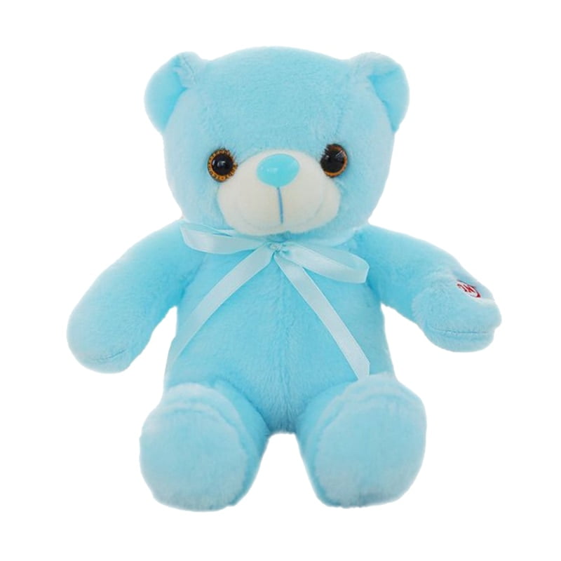 glowing teddy bear