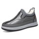 thumbnail image 3 of Zapatos informales para Hombre, moda cálida De invierno, sin cordones, además De zapatos De algodón De terciopelo para Hombre, botas De nieve antideslizantes para exteriores, Zapatillas De Hombre, 3 of 5