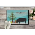 thumbnail image 2 of Carolines Treasures BB9298MAT Devon Large Black Pig Christmas Indoor or Outdoor Mat, 18 x 27 in., 2 of 4