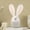 White#243, variant on RuiJiao Sisal Faceless Dwarf Doll Easter Decoration, Handcrafted Bunny Spring Home Decor for Farmhouse Table Centerpiece and Gift
