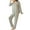 Gray, variant on Kaemgyyd Womens Pajama Sets 2 Piece Outfit Button down Long Sleeve Sleepwear and Elastic Waist Pants Soft Comfy Loungewear