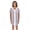 Gray, variant on Maternity Pajamas Nightgown Short Sleeve Women's Nightdress Detachable Buckle Solid Color Lactation
