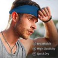 thumbnail image 4 of Mens Headband 4 Pack, Sports Headbands For Men, Unisex Hairband, 4 of 4