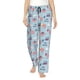 thumbnail image 1 of Fotbe Brain Training Pantalones de Pijama para Mujer, Pantalones de Dormir, Pantalones Pj con Cordón y Bolsillos-Medium, 1 of 6