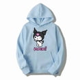 thumbnail image 1 of Sudaderas con capucha para mujer, ropa con muchas reseñas coreanas, productos de Sanrio Kuromi, sudaderas estampadas, moda de invierno, envío gratis, 2024, 1 of 7